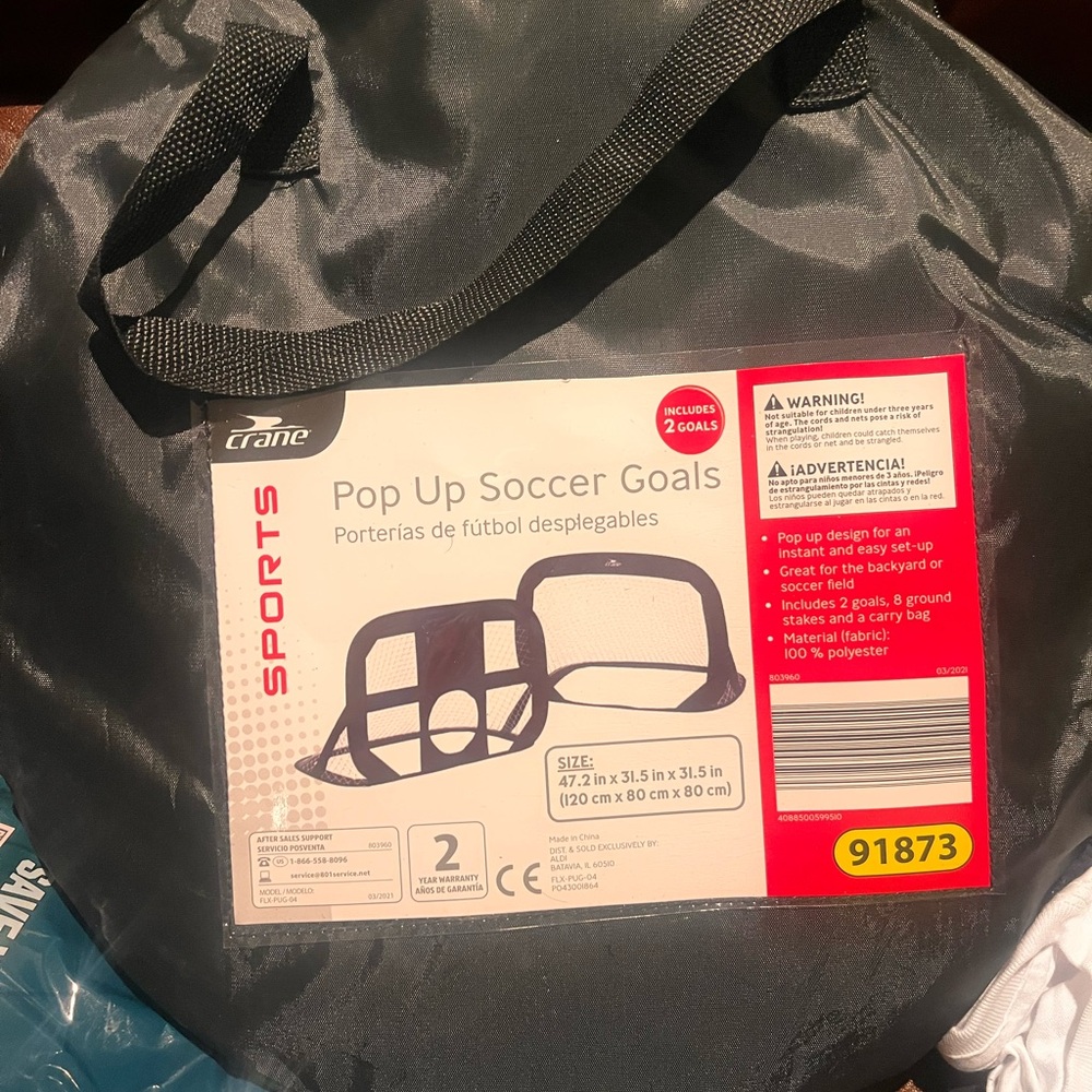 Crane Pop Up Soccer Goals
